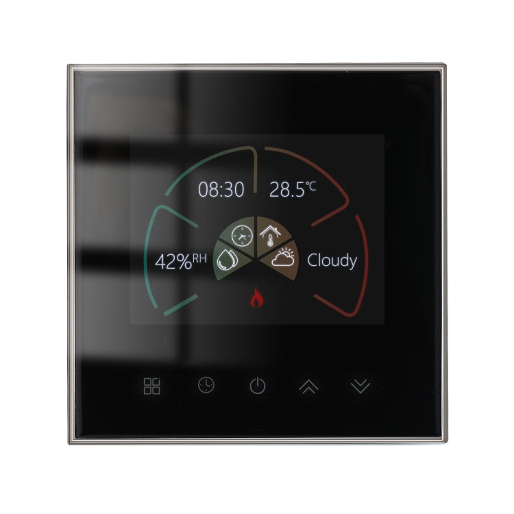 BHT-2002GCLM 220V Smart Home Heating Thermostat Boiler Heating WiFi Thermostat(Black) - Consumer Electronics by buy2fix | Online Shopping UK | buy2fix