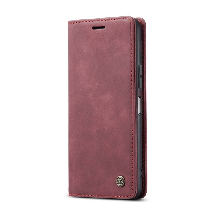 For Xiaomi Redmi Note 12 4G Global CaseMe 013 Multifunctional Horizontal Flip Leather Phone Case(Wine Red) - Xiaomi Cases by CaseMe | Online Shopping UK | buy2fix