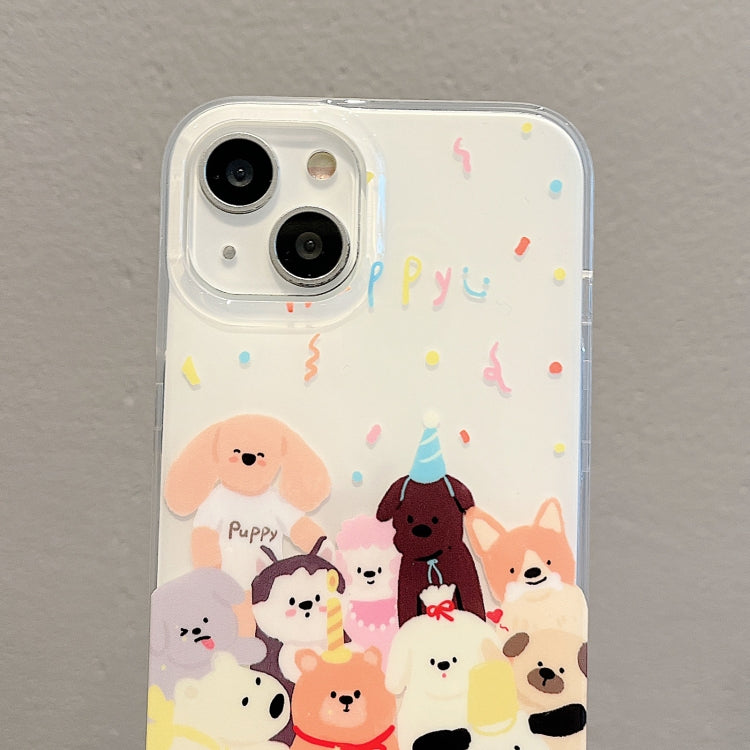 For iPhone 11 Pro Max IMD Cute Animal Pattern Phone Case(Dog) - iPhone 11 Pro Max Cases by buy2fix | Online Shopping UK | buy2fix