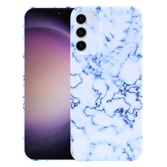 For Samsung Galaxy S23 5G Marble Pattern Phone Case(Blue White) - Galaxy S23 5G Cases by buy2fix | Online Shopping UK | buy2fix