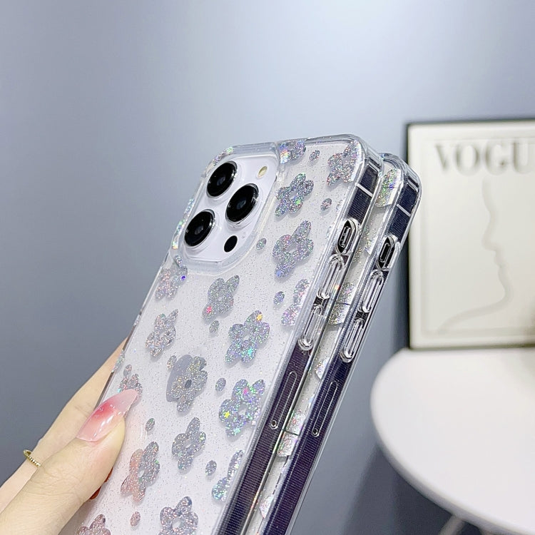 For iPhone 13 Pro Little Star Series Glitter Powder TPU Phone Case(Little Rabbit) - iPhone 13 Pro Cases by buy2fix | Online Shopping UK | buy2fix