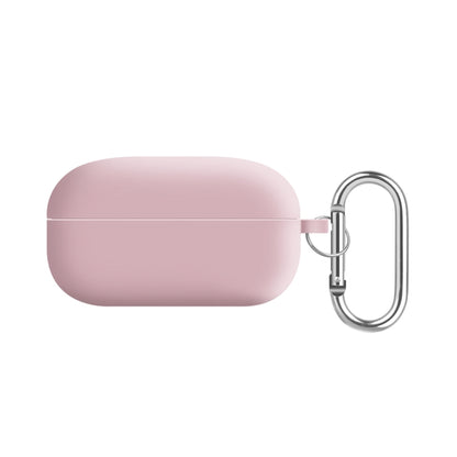 For Samsung Galaxy Buds Live / Buds2 Pro PC Lining Silicone Bluetooth Earphone Protective Case(Sandy Pink) - Samsung Earphone Case by buy2fix | Online Shopping UK | buy2fix