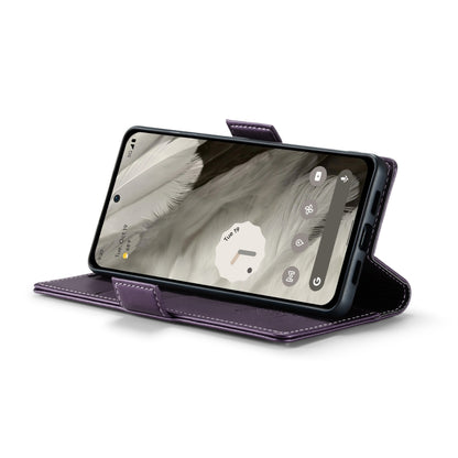 For Google Pixel 8 CaseMe 023 Butterfly Buckle Litchi Texture RFID Anti-theft Leather Phone Case(Pearly Purple) - Google Cases by CaseMe | Online Shopping UK | buy2fix