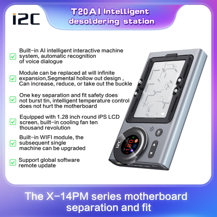 i2C T20 Heating Platform Module For iPhone X / 11 Series - Repair Platform by buy2fix | Online Shopping UK | buy2fix