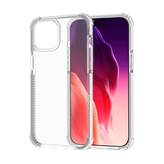 For iPhone 15 Plus Four-corner Shockproof TPU + Acrylic Phone Case(Transparent) - iPhone 15 Plus Cases by buy2fix | Online Shopping UK | buy2fix