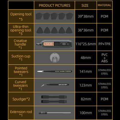 Jakemy JM-8192 186 in1 CR-V Precision Screwdriver Set - Screwdriver Set by JAKEMY | Online Shopping UK | buy2fix