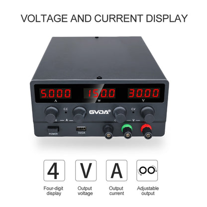 GVDA  SPS-H605 60V-5A Adjustable Voltage Regulator, Specification:EU Plug(Black) - Others by GVDA | Online Shopping UK | buy2fix