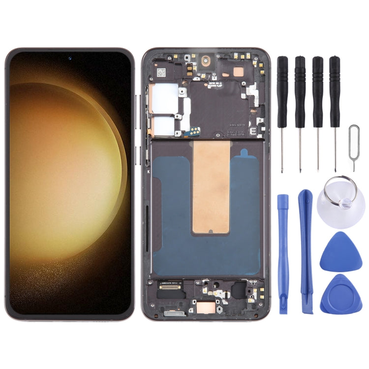 For Samsung Galaxy S23+ 5G SM-S916B OLED LCD Screen Digitizer Full Assembly with Frame - LCD Screen by buy2fix | Online Shopping UK | buy2fix