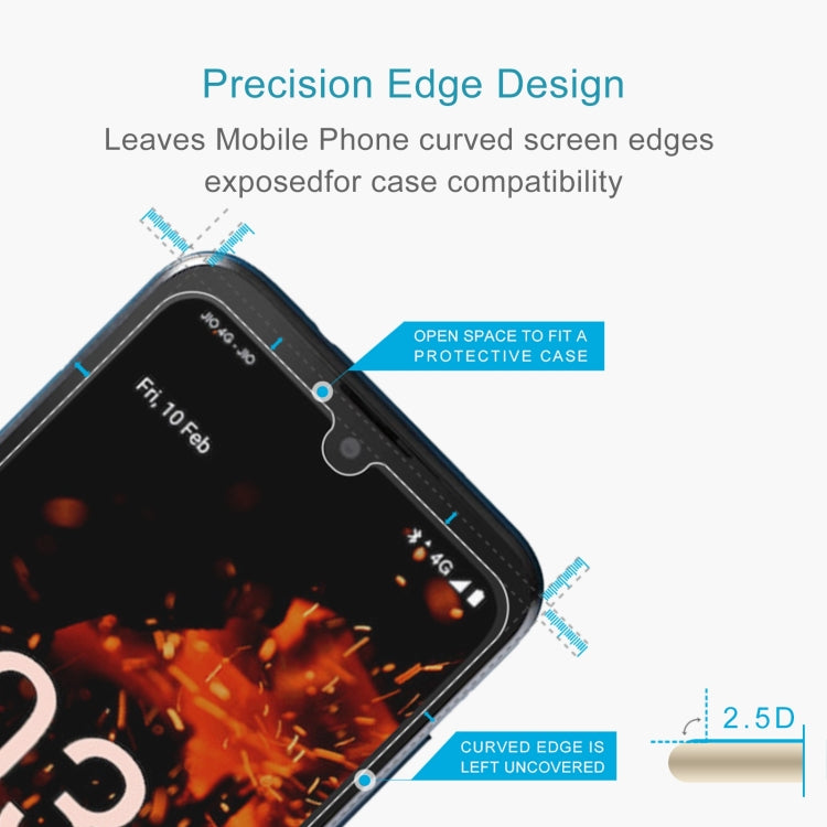 For Orbic Fun+ 4G 50pcs 0.26mm 9H 2.5D Tempered Glass Film - Others by buy2fix | Online Shopping UK | buy2fix