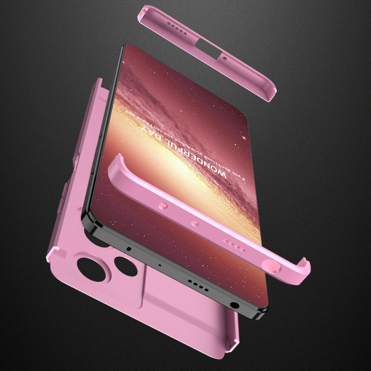 For Xiaomi Redmi Note 12 Pro 5G Global GKK Three Stage Splicing Full Coverage PC Phone Case(Rose Gold) - Note 12 Pro Cases by GKK | Online Shopping UK | buy2fix