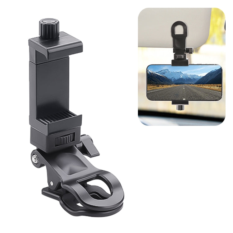 Car Sun Visor Bracket Type B Phone Clamp Mount - Car Holders by buy2fix | Online Shopping UK | buy2fix