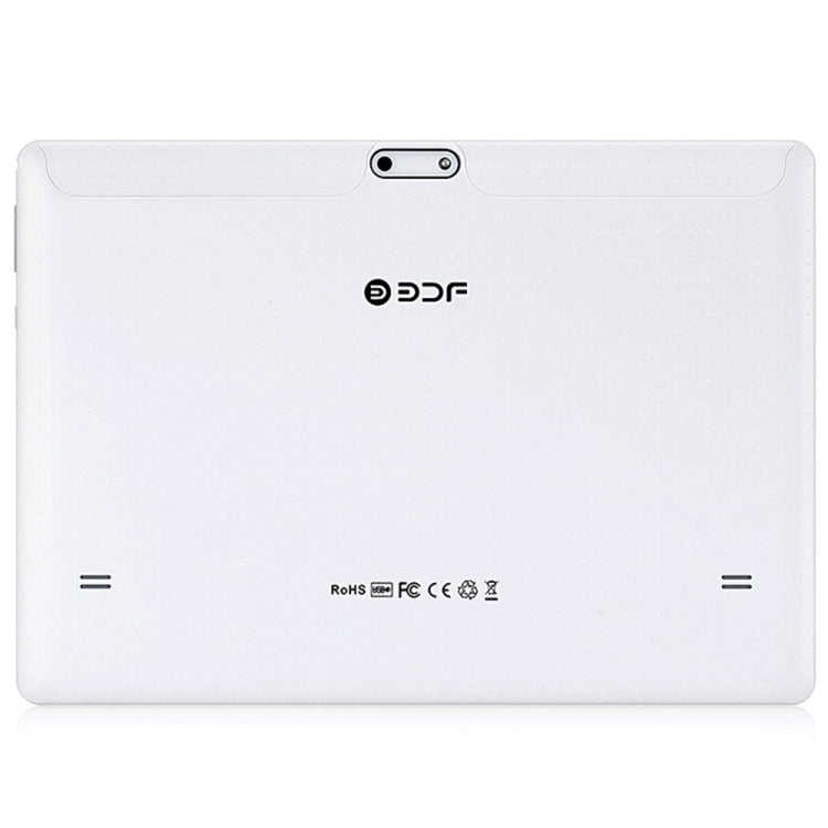 BDF K107 3G Phone Call Tablet PC 10.1 inch, 4GB+64GB, Android 10 MT8321 Quad Core, Support Dual SIM, EU Plug(White) - BDF by BDF | Online Shopping UK | buy2fix