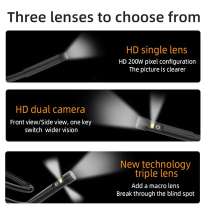 T23 5.5mm Single Lens 7 inch Screen Industrial Endoscope, Spec:5m Tube -  by buy2fix | Online Shopping UK | buy2fix