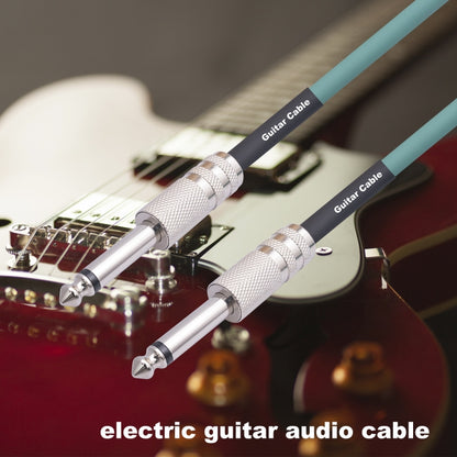 3045GR Mono 6.35mm Plug Male to Male Electric Guitar Audio Cable, Length:3m - Microphone Audio Cable & Connector by buy2fix | Online Shopping UK | buy2fix