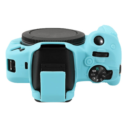 For Canon EOS R50 Soft Silicone Protective Case(Sky Blue) - Protective Case by buy2fix | Online Shopping UK | buy2fix