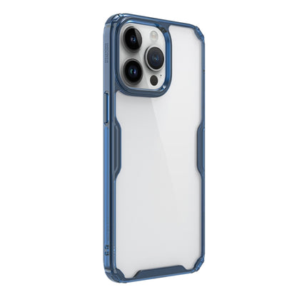 For iPhone 15 Pro Max NILLKIN Ultra Clear PC + TPU Phone Case(Blue) - iPhone 15 Pro Max Cases by NILLKIN | Online Shopping UK | buy2fix