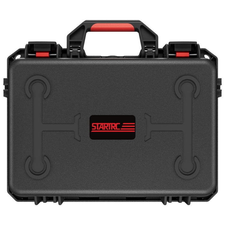 For DJI Mini 4 Pro STARTRC Drone Kit Waterproof ABS Suitcase Storage Box(Black Red) - Carry Cases & Bags by STARTRC | Online Shopping UK | buy2fix