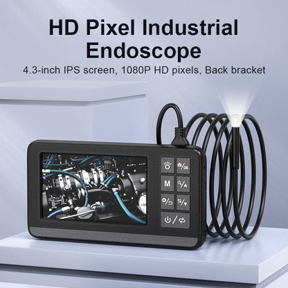 P005 8mm Single Lenses Industrial Pipeline Endoscope with 4.3 inch HD Screen, Spec:5m Tube -  by buy2fix | Online Shopping UK | buy2fix
