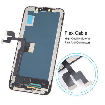 For iPhone X in-cell LCD Screen with Digitizer Full Assembly - LCD Related Parts by buy2fix | Online Shopping UK | buy2fix