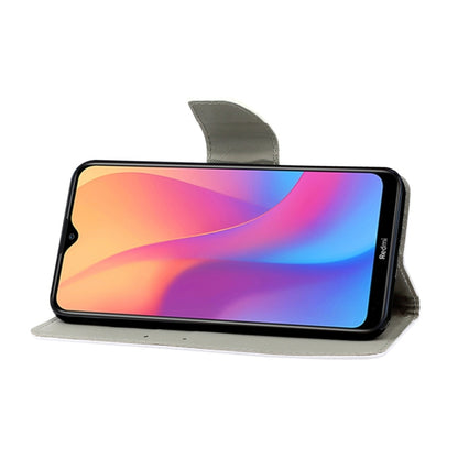 For Xiaomi Redmi 9A 3D Colored Drawing Horizontal Flip PU Leather Case with Holder & Card Slots & Wallet(Green Eyes) - Xiaomi Cases by buy2fix | Online Shopping UK | buy2fix