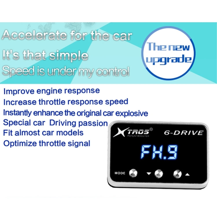 For Hyundai Genesis Coupe 2009-2020 TROS TS-6Drive Potent Booster Electronic Throttle Controller - Car Modification by TROS | Online Shopping UK | buy2fix