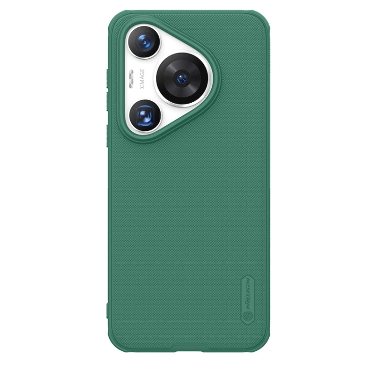 For Huawei Pura 70 NILLKIN Frosted Shield Pro PC + TPU Phone Case(Green) - Huawei Cases by NILLKIN | Online Shopping UK | buy2fix