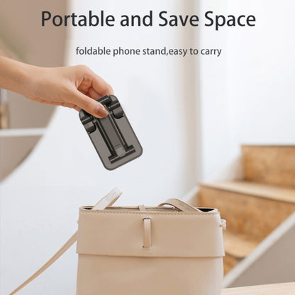 T6 2 in 1 Portable Folding Stand Wireless Charging, Style:Double Charge(White) - Apple Accessories by buy2fix | Online Shopping UK | buy2fix