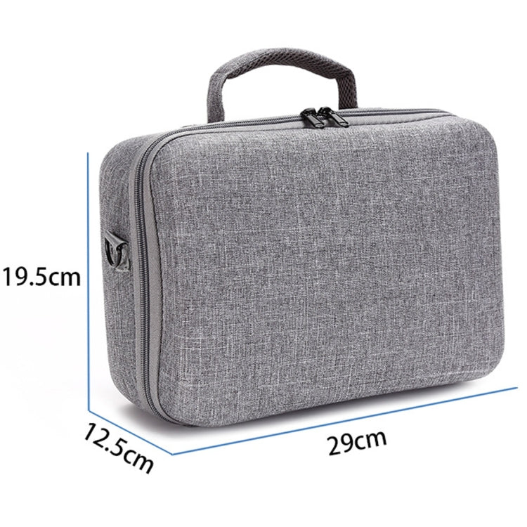 For DJI Mavic Air 2 Portable Nylon Shoulder Crossbody Storage Bag Protective Box(Grey) - DJI & GoPro Accessories by buy2fix | Online Shopping UK | buy2fix