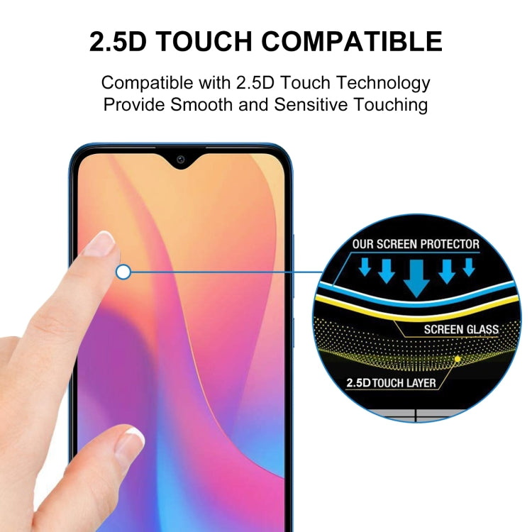 For Xiaomi Redmi 8 / Redmi 8a / Redmi 8a Pro / Redmi 8a Dual Full Glue Full Screen Tempered Glass Film - Xiaomi Accessories by buy2fix | Online Shopping UK | buy2fix