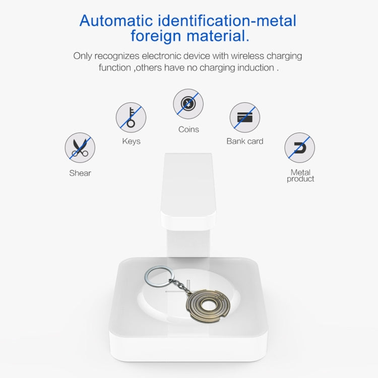 Multi-functional UV Light Disinfection Sterilization Wireless Charger for Phone (White) - Sterilizers by buy2fix | Online Shopping UK | buy2fix