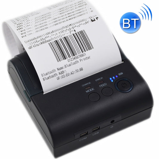 POS-8001LD Portable Bluetooth Thermal Receipt Printer - Consumer Electronics by buy2fix | Online Shopping UK | buy2fix