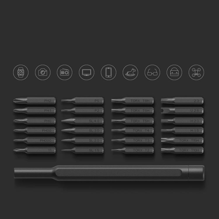 Original Xiaomi Mijia Wiha Daily Use Screwdriver Kit 24 in 1 Precision Magnetic Bits Aluminum Box Mijia Wiha Screw Driver Set - Screwdriver by Xiaomi | Online Shopping UK | buy2fix