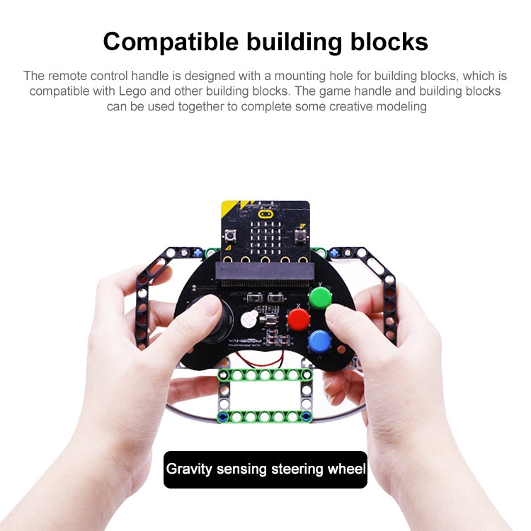 Yahboom Microbit  Basic Game Handle Board, Compatible with Micro:bit V2/1.5 Board, without Micro:bit V2/1.5 Board - Consumer Electronics by YAHBOOM | Online Shopping UK | buy2fix