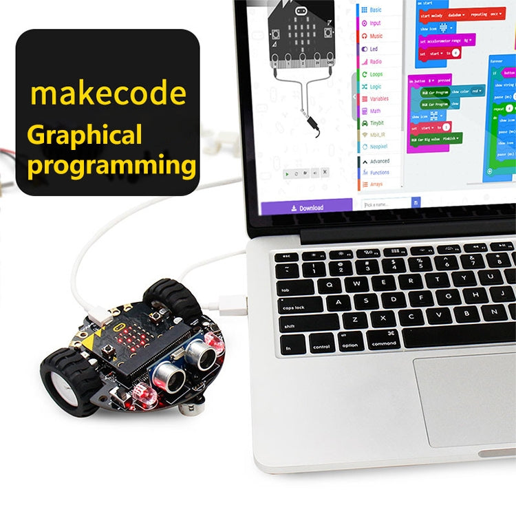 Yahboom Tinybit Smart Robot Car Compatible with Micro:bit V2/1.5 board, without Micro:bit V2/V1.5 Board - Others by YAHBOOM | Online Shopping UK | buy2fix