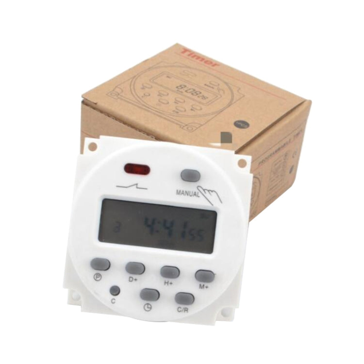 CN101A AC110V Microcomputer Time Switch Digital LCD Power Timer - Consumer Electronics by buy2fix | Online Shopping UK | buy2fix