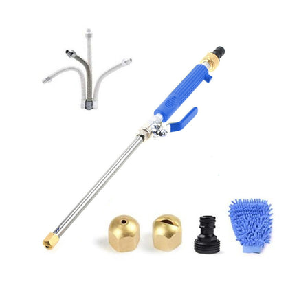 Garden Lawn Irrigation High Pressure Hose Spray Nozzle Car Wash Cleaning Tools Set (Blue) - Watering & Irrigation by buy2fix | Online Shopping UK | buy2fix