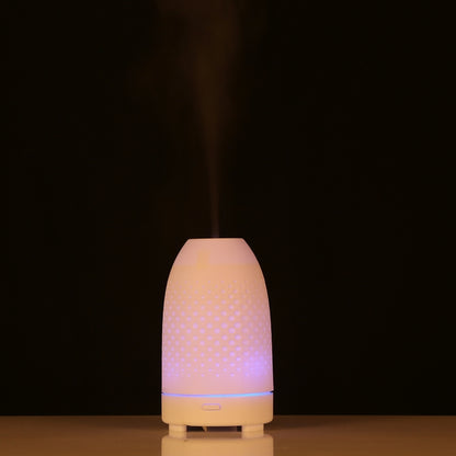 5W Honeycomb Texture Mini Humidifier with Colorful Light, Capacity: 50ml, DC 5V(White) - Home & Garden by buy2fix | Online Shopping UK | buy2fix