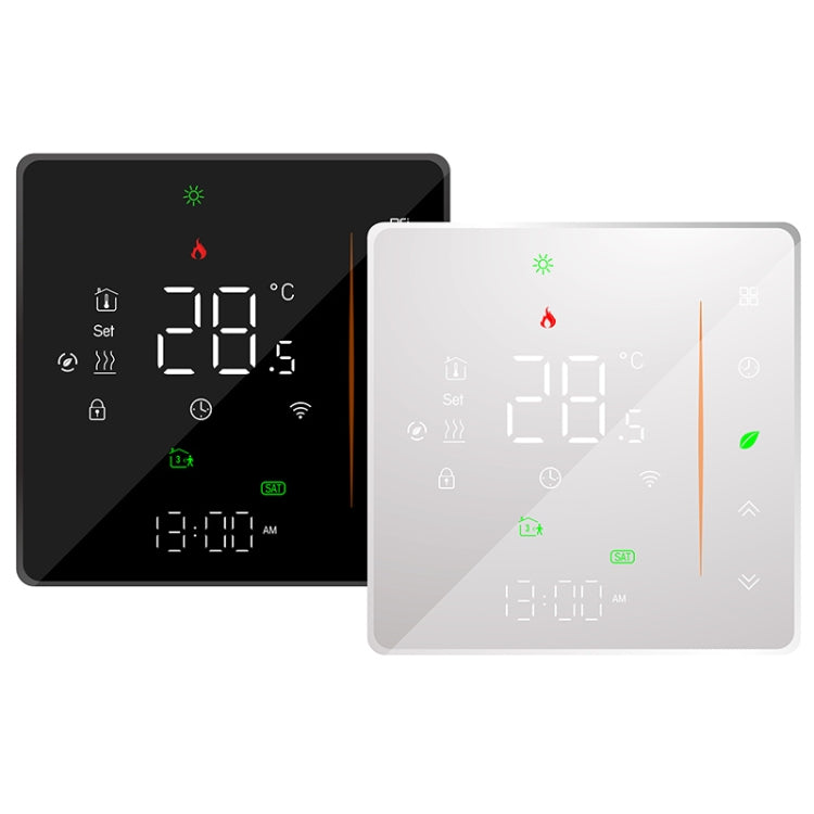 BHT-006GCLW 95-240V AC 5A Smart Home Heating Thermostat for EU Box, Control Boiler Heating with Only Internal Sensor, WiFi (Black) - Consumer Electronics by buy2fix | Online Shopping UK | buy2fix