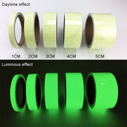 Luminous Tape Green Glow In Dark Wall Sticker Luminous Photoluminescent Tape Stage Home Decoration, Size: 5cm x 3m - Sticker by buy2fix | Online Shopping UK | buy2fix