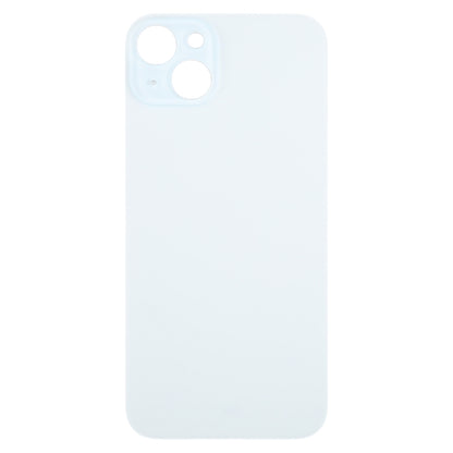 For iPhone 15 Plus Glass Battery Back Cover(Blue) -  by buy2fix | Online Shopping UK | buy2fix