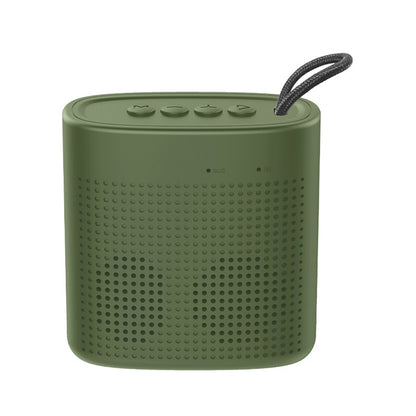 EBS-037 Portable Outdoor Card Mini Wireless Bluetooth Speaker(Green) - Mini Speaker by buy2fix | Online Shopping UK | buy2fix