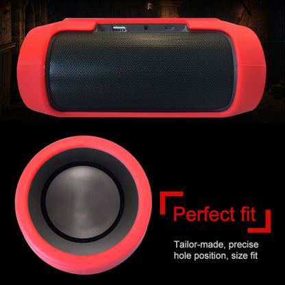 XJB-J2 Waterproof Shockproof Bluetooth Speaker Silicone Case for JBL Charge 2+ (Red) - Protective Case by buy2fix | Online Shopping UK | buy2fix