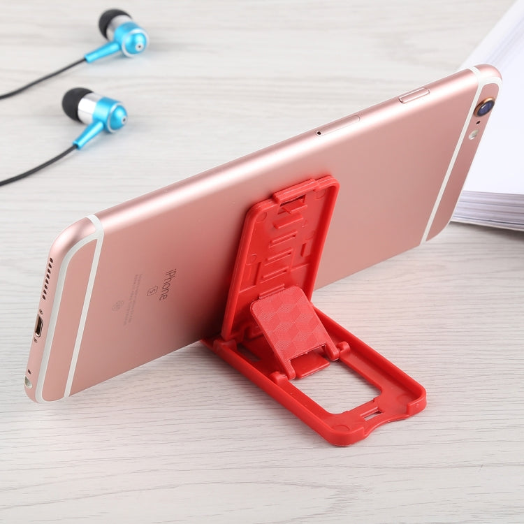 Mini Universal Adjustable Foldable Phone Desk Holder, Random Color Delivery - Desktop Holder by buy2fix | Online Shopping UK | buy2fix