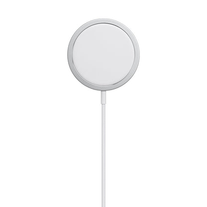 OJD-63 15W Aluminum Alloy Style Round Magsafe Magnetic Wireless Charger for iPhone 12 Series - Apple Accessories by buy2fix | Online Shopping UK | buy2fix