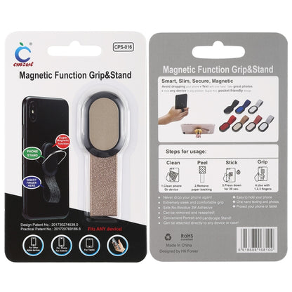 CPS-016 Universal Finger Strap Grip Self Holder Mobile Phone Stand(Gold) - Ring Holder by buy2fix | Online Shopping UK | buy2fix