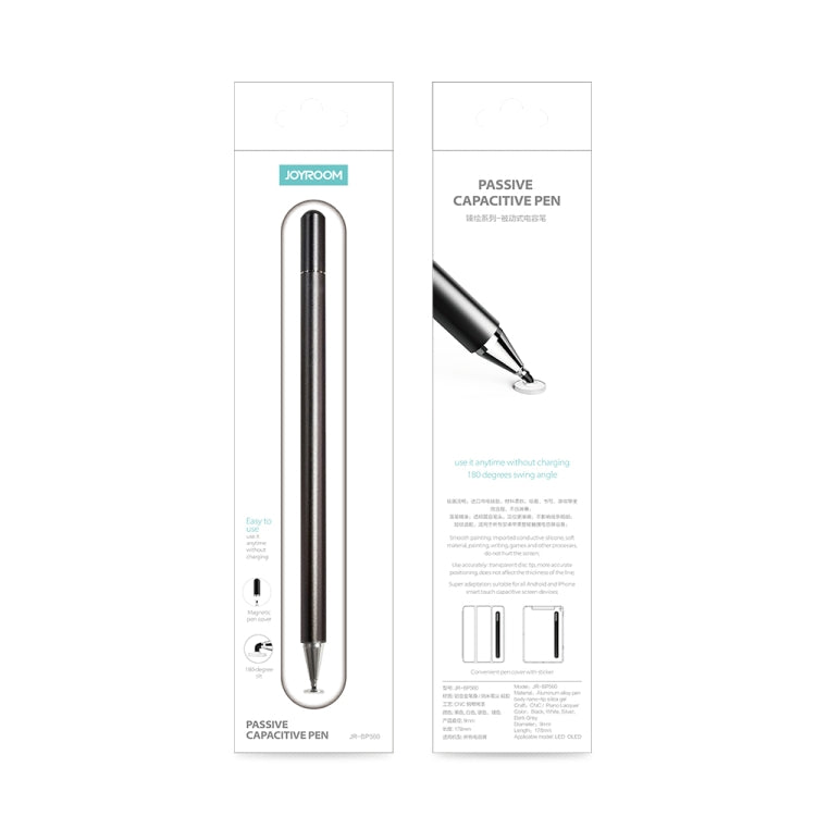 JOYROOM JR-BP560 Excellent Series Portable Universal Passive Disc Head Capacitive Pen with Replaceable Refill(Tarnish) - Stylus Pen by JOYROOM | Online Shopping UK | buy2fix
