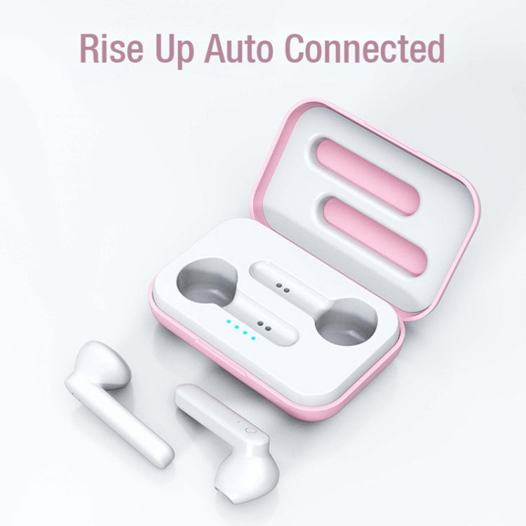 X26 TWS  Bluetooth 5.0 Wireless Touch Bluetooth Earphone with Magnetic Attraction Charging Box, Support Voice Assistant & Call(White) - TWS Earphone by buy2fix | Online Shopping UK | buy2fix