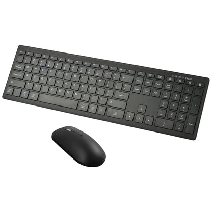 169 2.4Ghz + Bluetooth  Dual Mode Wireless Keyboard + Mouse Kit, Compatible with iSO & Android & Windows (Black) - Wireless Keyboard by buy2fix | Online Shopping UK | buy2fix