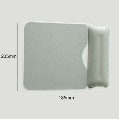 MONTIAN MF-03 Square Slow Rebound Memory Cotton Bracer Hard Bottom Mouse Pad(Grey) - Mouse Pads by buy2fix | Online Shopping UK | buy2fix