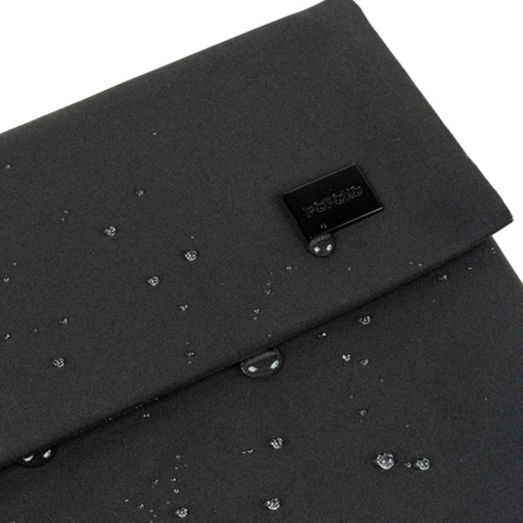 POFOKO E200 Series Polyester Waterproof Laptop Sleeve Bag for 14-15.4 inch Laptops (Beige) - 15 inch by POFOKO | Online Shopping UK | buy2fix